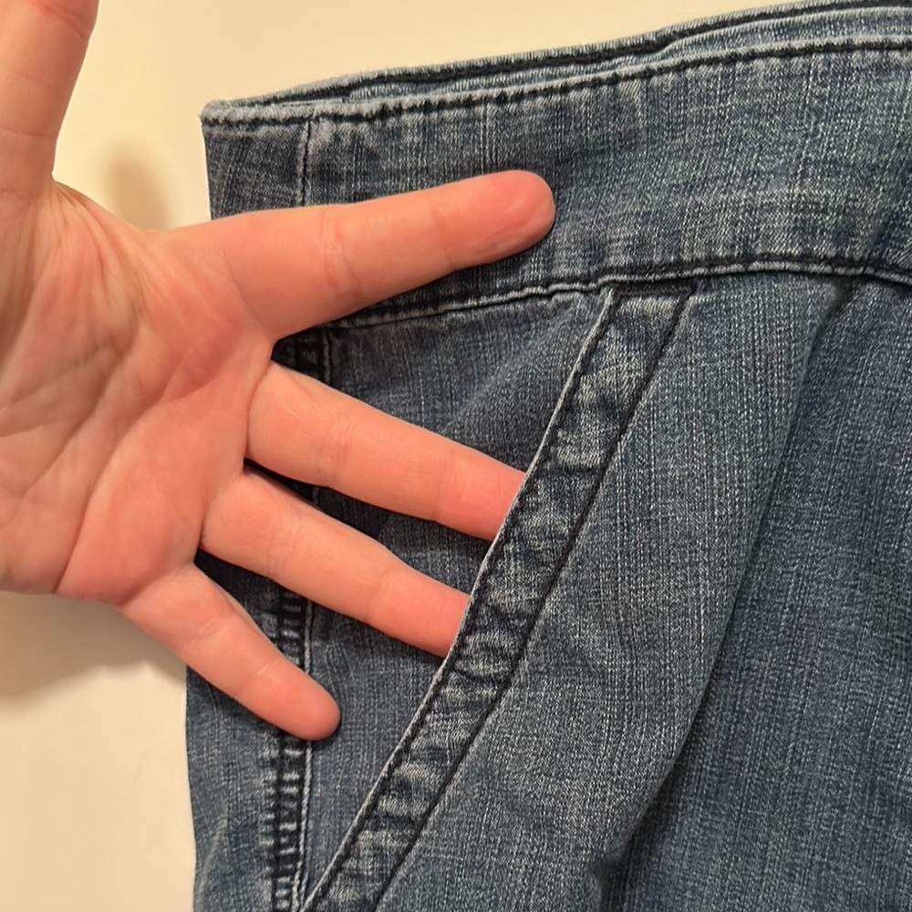 Lane Bryant Blue Ankle & Cropped Jeans - Picture 3 of 5